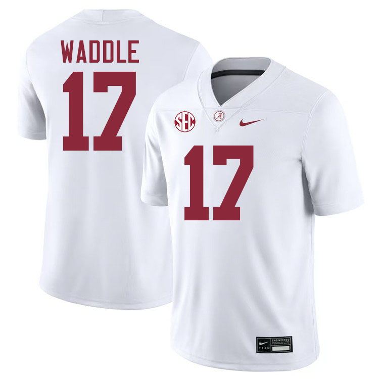 Jaylen Waddle Alabama Jersey,University Of Alabama Crimson Tide Football Jersey,Uniforms-White